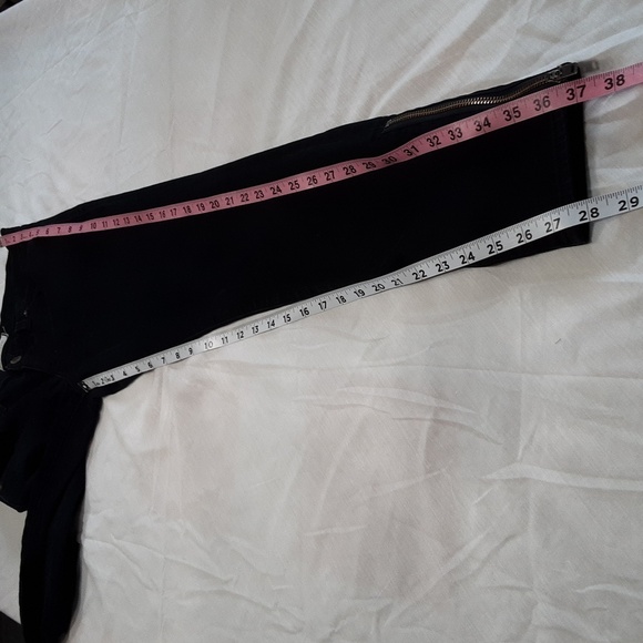 Madewell Size 28 Dark Indigo Blue Skinny Skinny Ankle-Zip Jeans, Gently Used - Picture 13 of 16